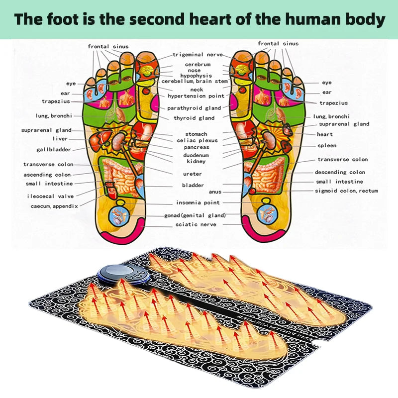 Enhanced Blood Circulation - Foot Massaging